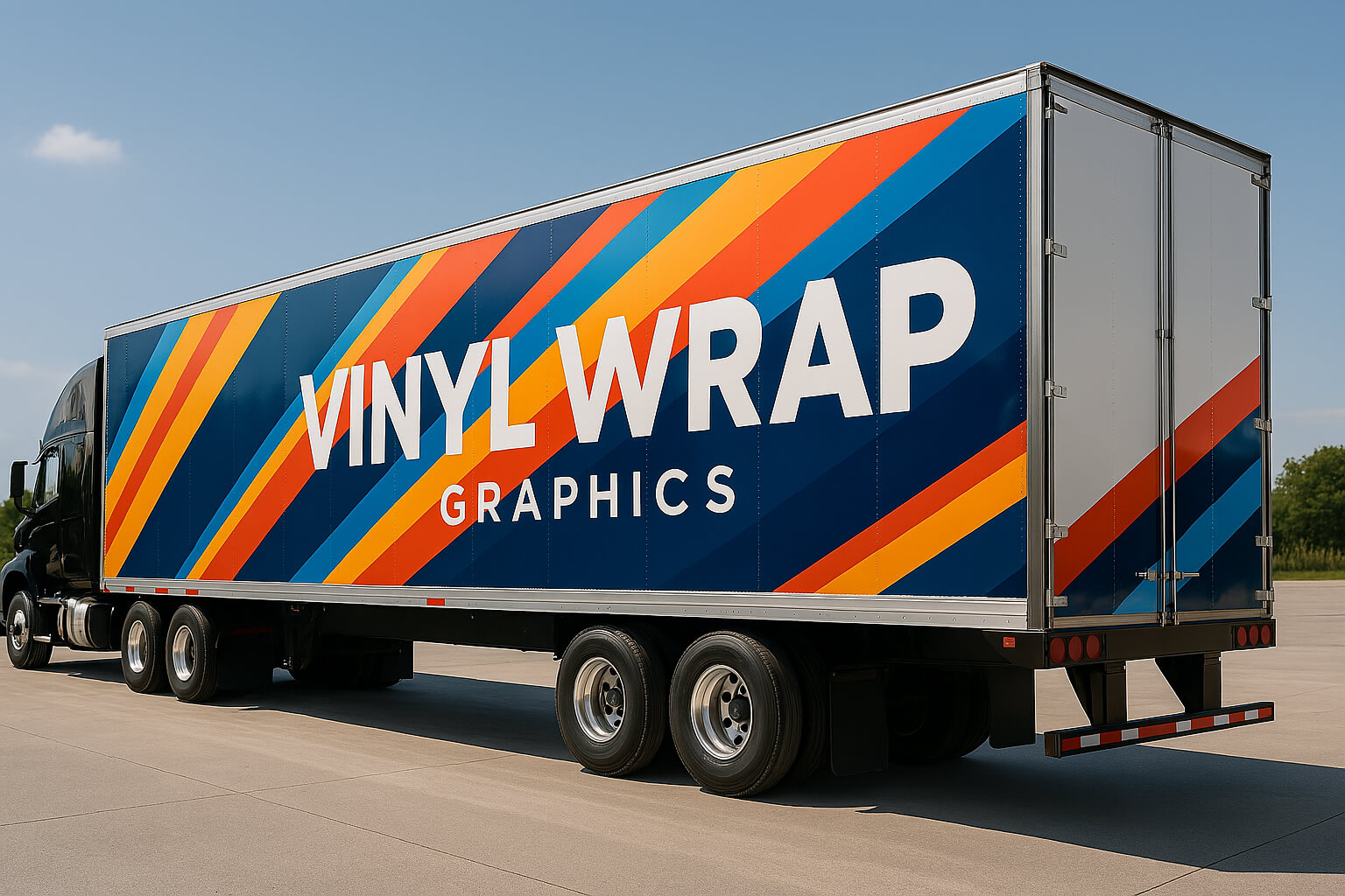 vinyl wrap trailer graphics